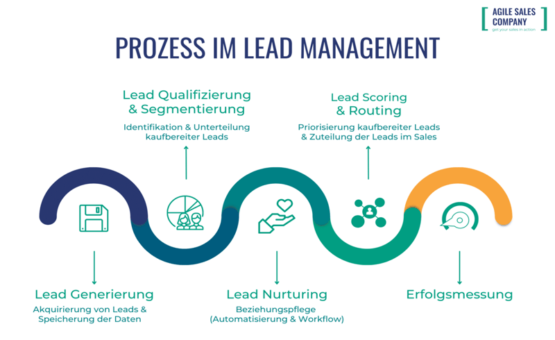 Darstellung des standardisierten Lead Management-Prozesses